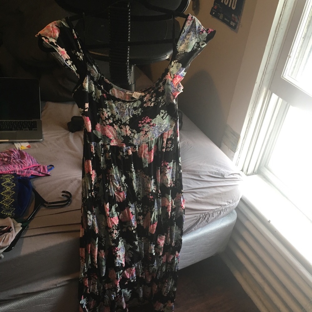 Floral maxi dress